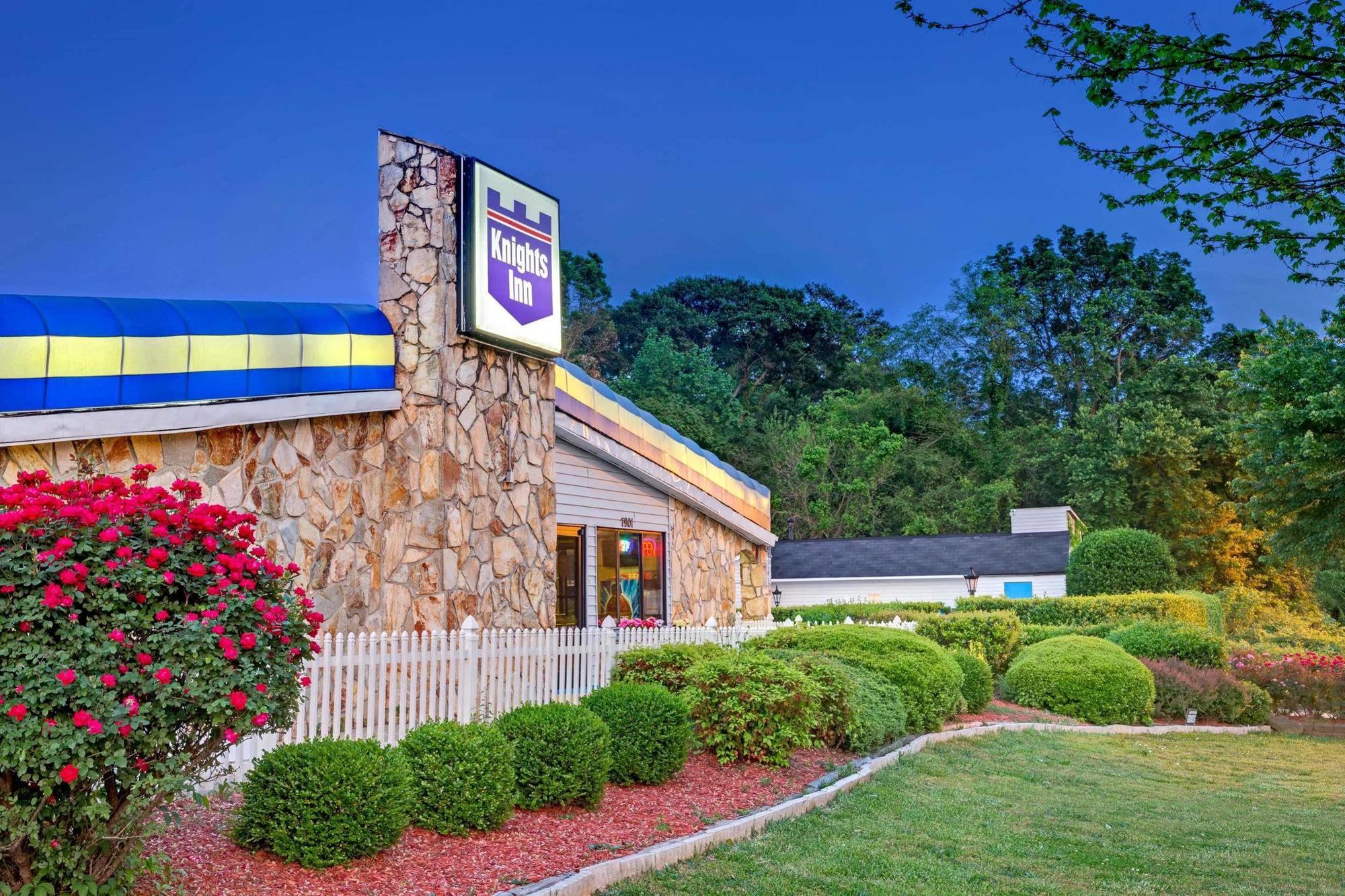 Knights Inn Charlotte South Pineville Buitenkant foto